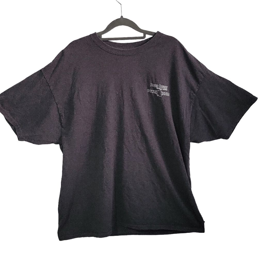 Dover Downs Hotel & Casino Gray T-shirt Shirt 2XL